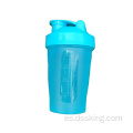 Logotipo personalizado 400 ml Copa de batería Fitness Sports REUSABLE CUPE CON CON BALLA MEZCLA